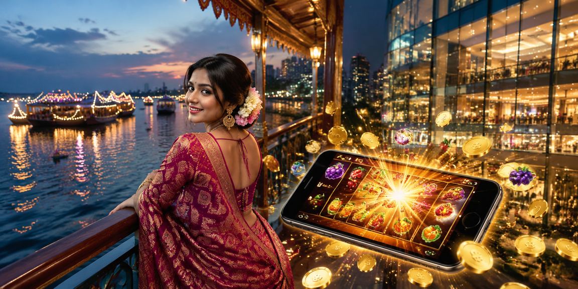 বরিশালে স্লট গেম মোবাইল অ্যাপে খেলার দৃশ্য