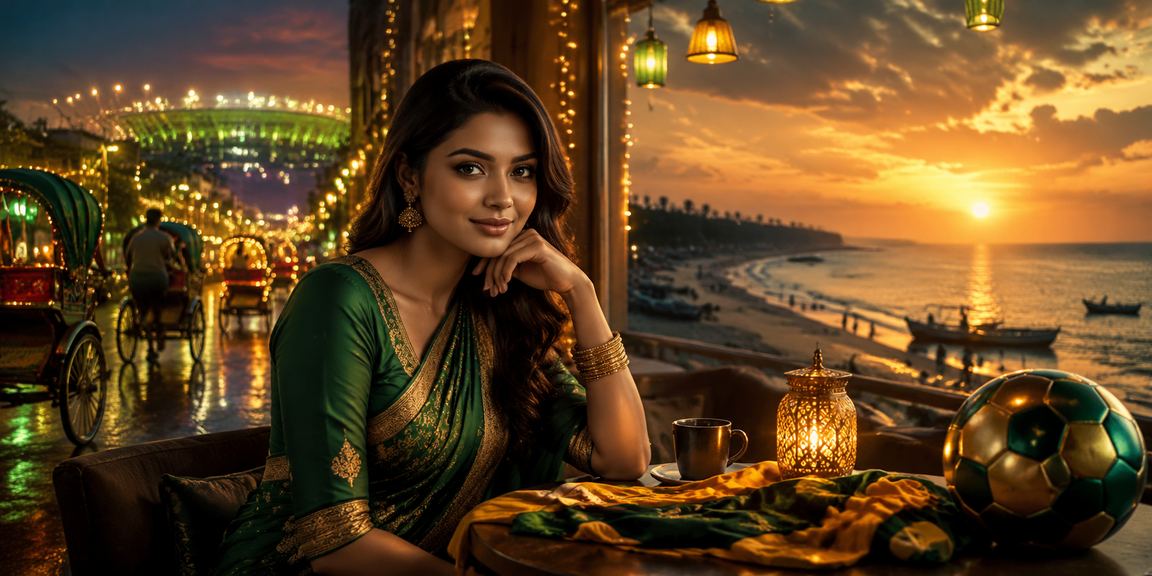 ঢাকায় সৈকতে মোবাইলে পেমেন্ট করার দৃশ্য